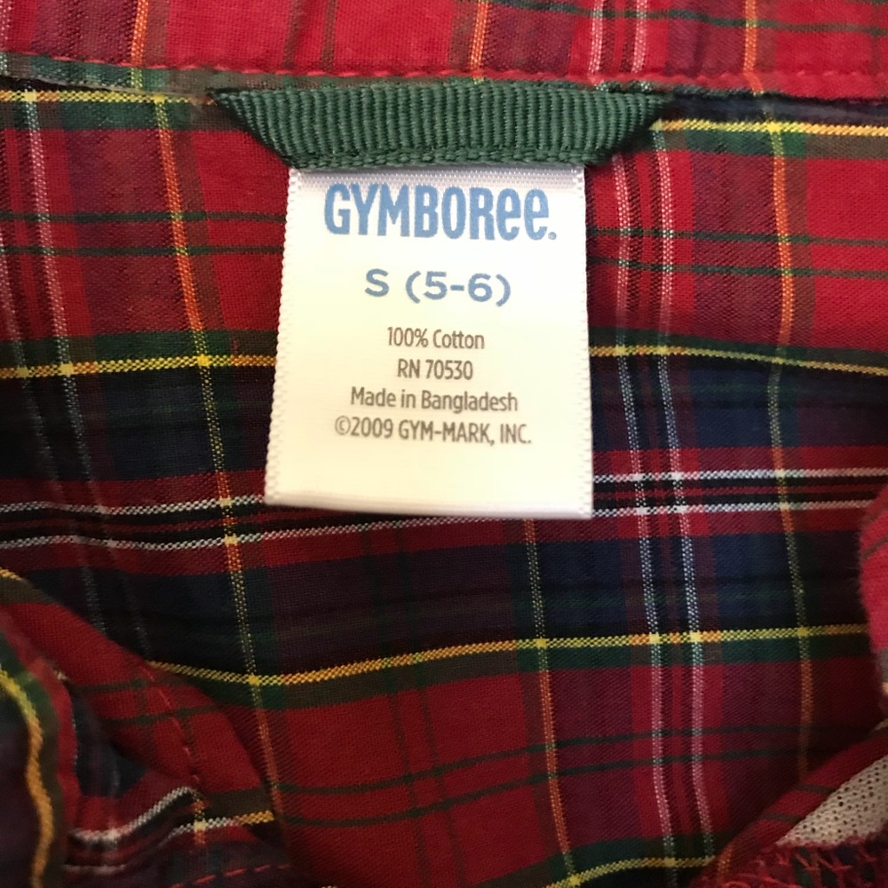 Gymboree Boys S (5-6) Button down shirt